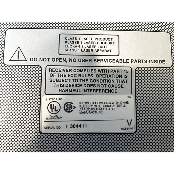 Bose Lifestyle Model 5 Music Center & Remote AM/FM CD-DOES NOT WORK Parts Repair - Picture 14 of 14